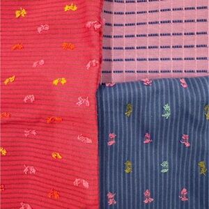 Premium Fabric Lot – Vintage / Floral / Embroidered – Sold as One or Two Lots